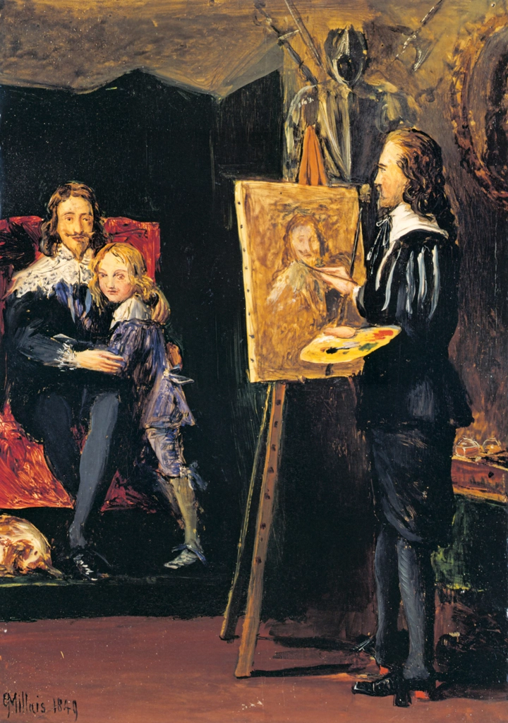 Charles I and his Son in the Studio of Van Dyck