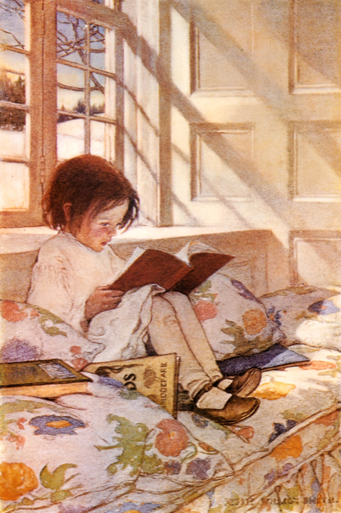 Picture-books in Winter (A Child's Garden of Verses by Robert Louis Stevenson)