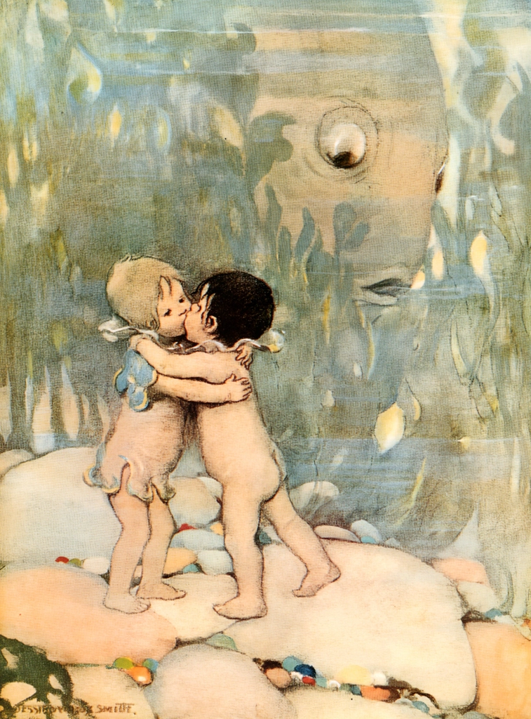 They hugged and kissed each other for ever so long, they did not know why (The Water Babies by Charles Kingsley)