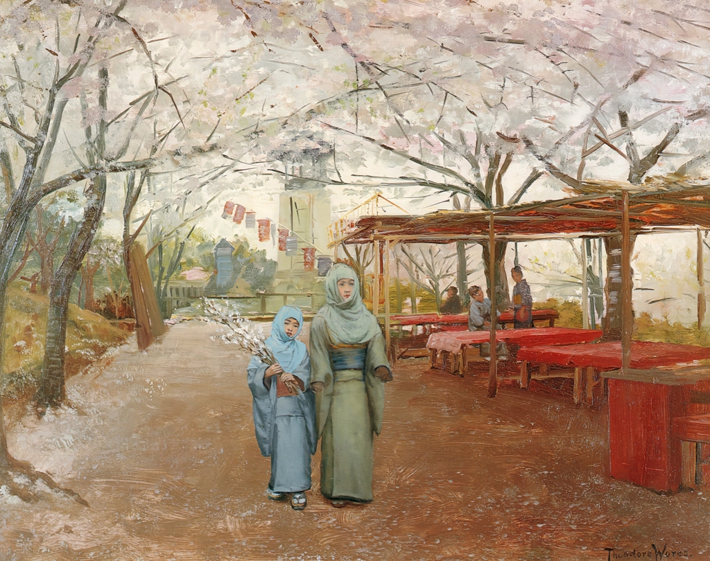 Early Cherry Blossoms, Nogeyama, Yokohama