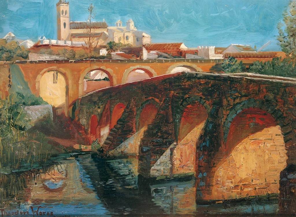 An Ancient Bridge in Seville, Spain