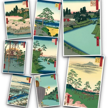 Hiroshige: One Hundred Famous Views of Edo #2