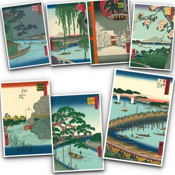 Hiroshige: One Hundred Famous Views of Edo #3