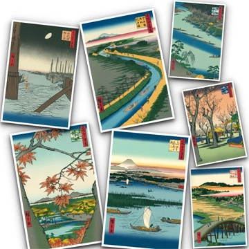 Hiroshige: One Hundred Famous Views of Edo #5