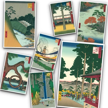 Hiroshige: One Hundred Famous Views of Edo #9