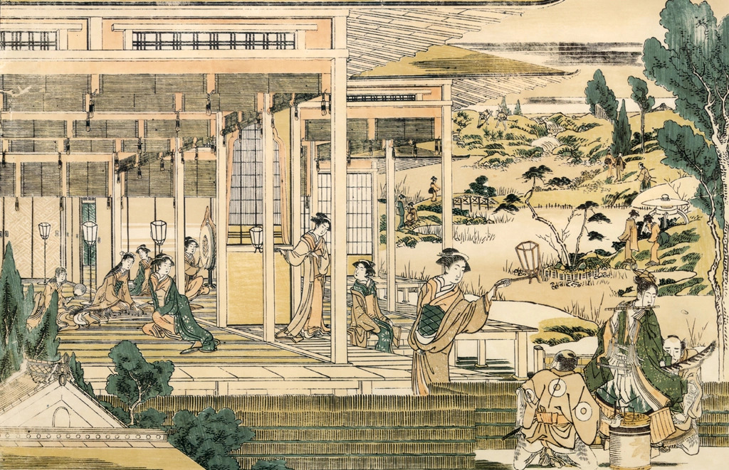 The Story of Minamoto Yoshitsune and Jôruri-hime, from the series Perspective Pictures