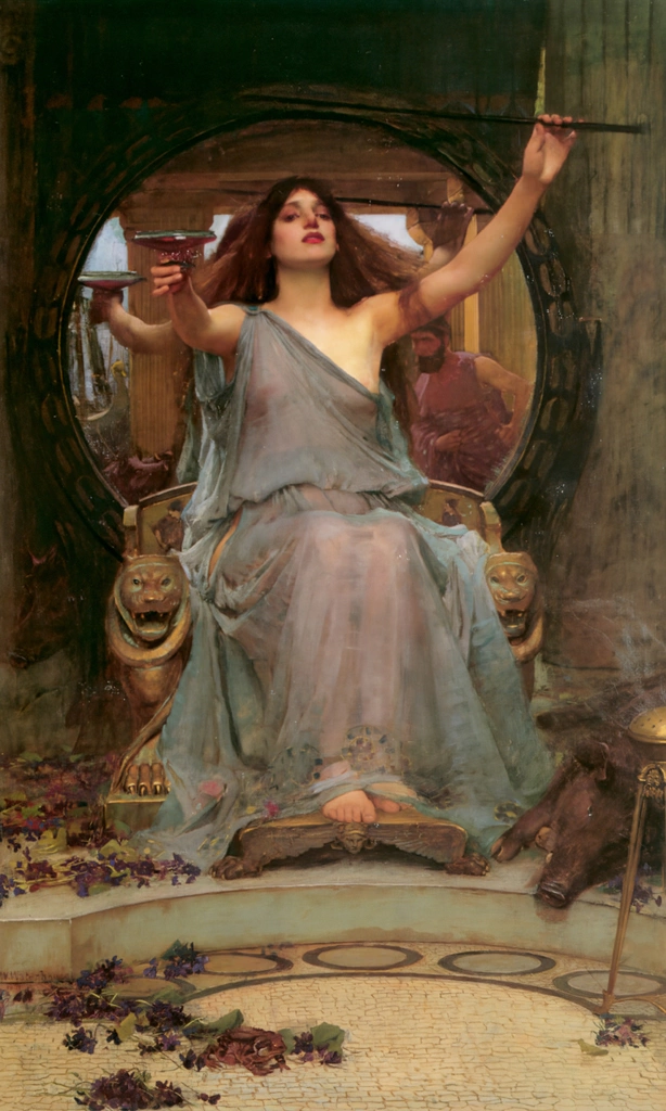 Circe Offering the Cup to Ulysses