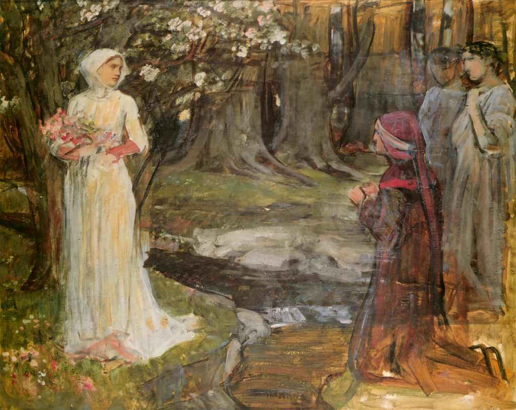 Study for Dante and Beatrice