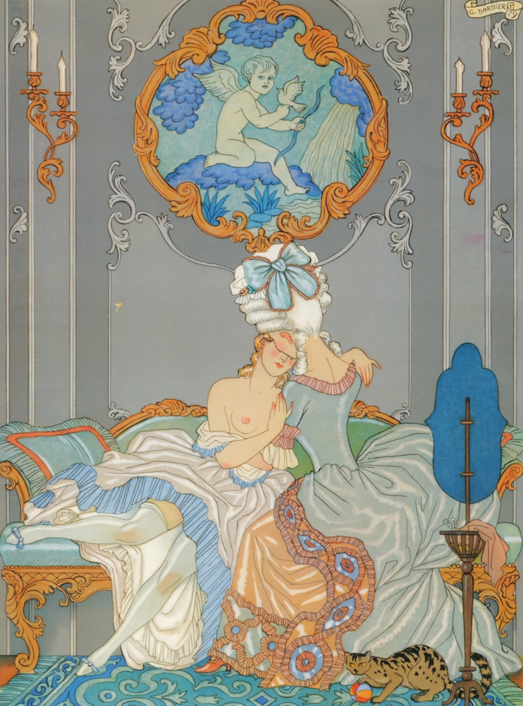 Madame de Mertouille Encouraging Cécile (from Les Liaisons dangereuses)