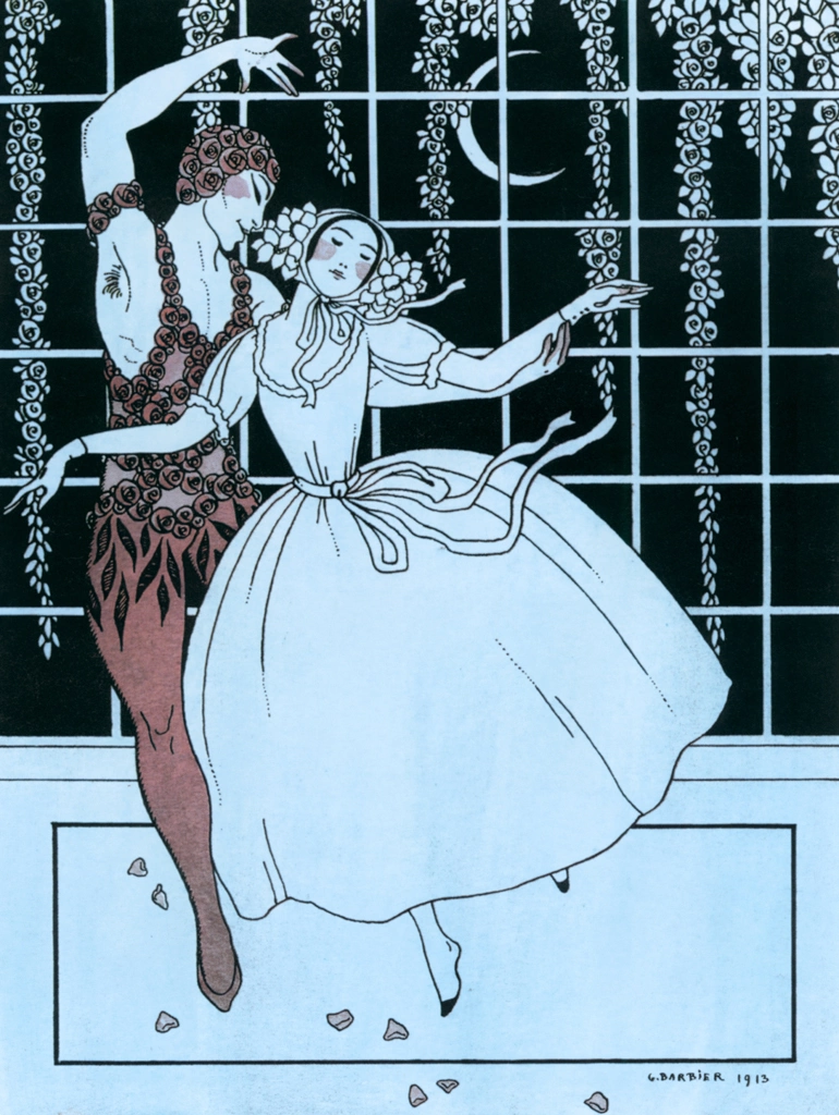 Le Spectre de la rose (from Dessins sur la Danses de Vaslav Nijinsky)