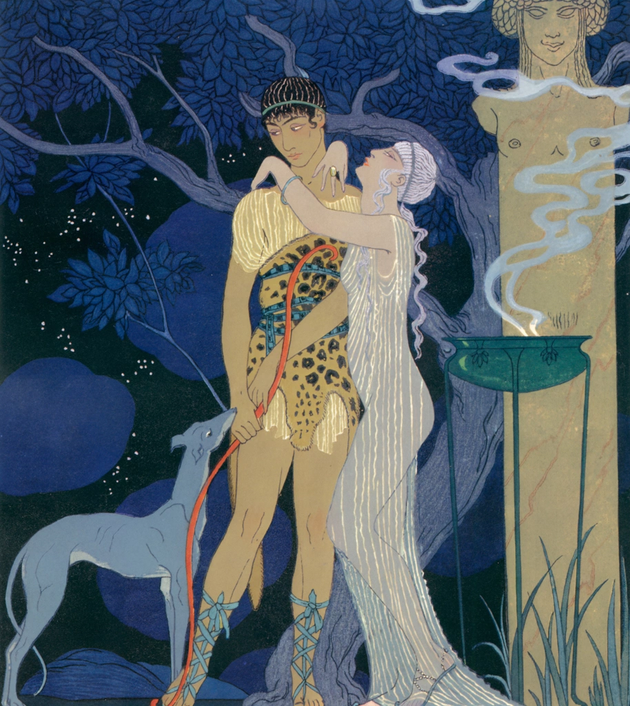 Illustration #10 Phedre and Hippolyte (from Personnages de comédie)