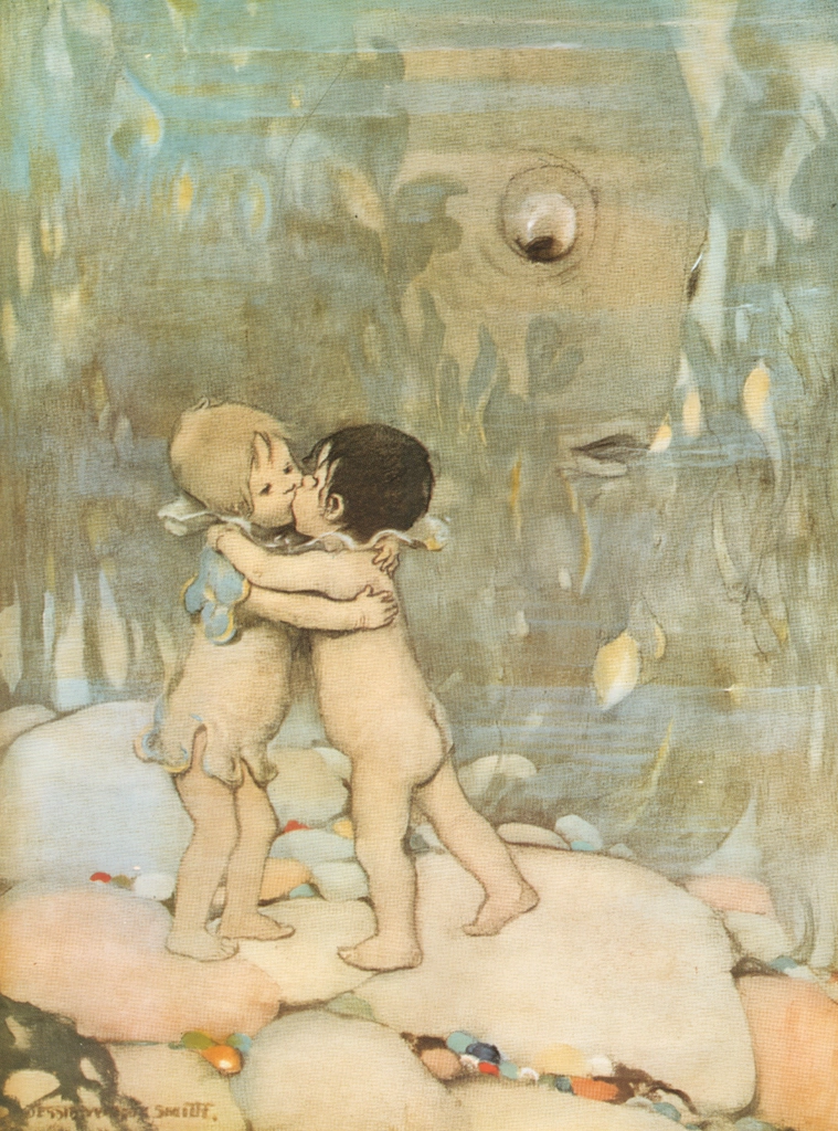 Plate 8 (They hugged and kissed each other for ever so long, they did not know why.)