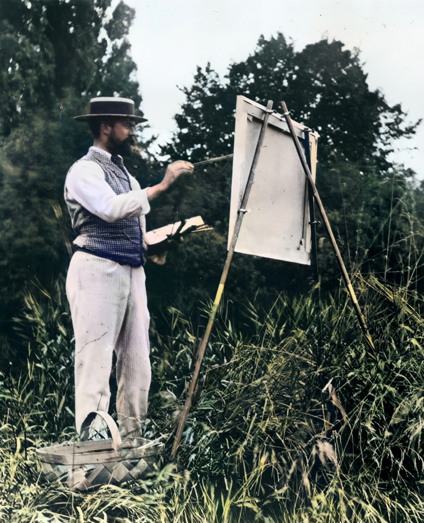 Sargent Sketching (AI Colorized)