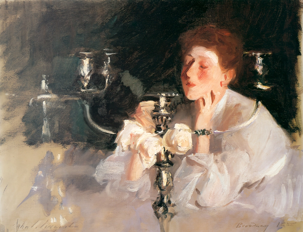 Lady with Candelabra