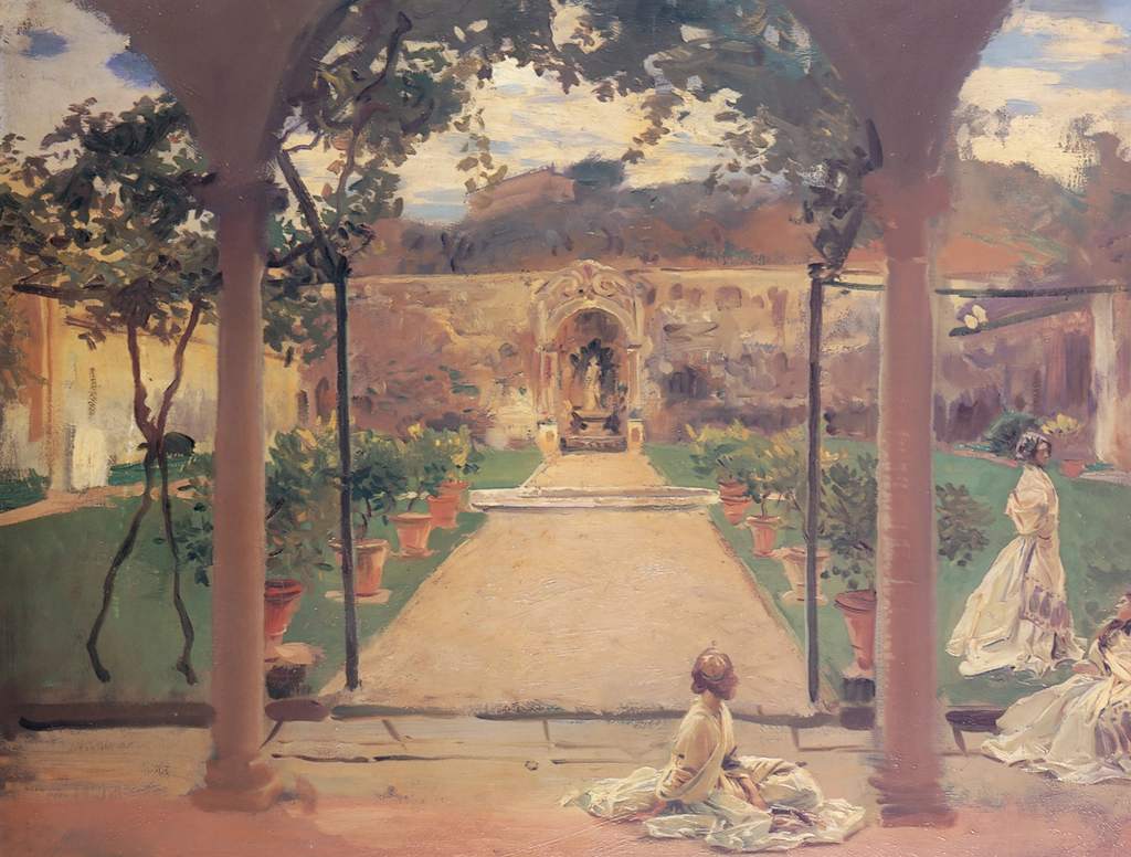 At Torre Galli: Ladies in a Garden