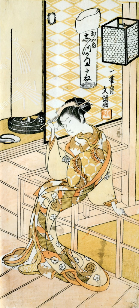 The Courtesan Shizuka of Tama-ya