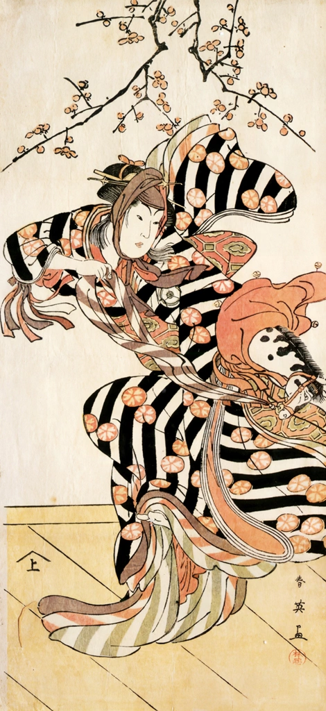 The Actor Iwai Hanshirō IV Dancing the 