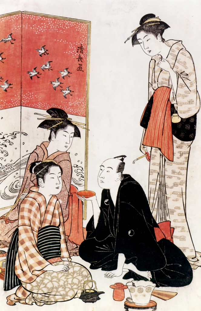 The Actor Sawamura Sōjūrō III and Courtesans