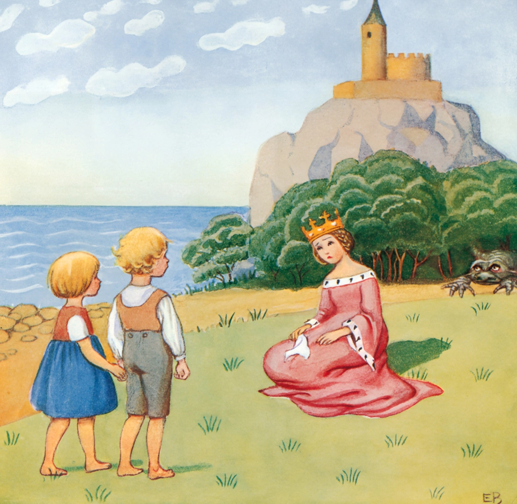 Plate 3 (Kelly and Kai Meet the Crying Princess)