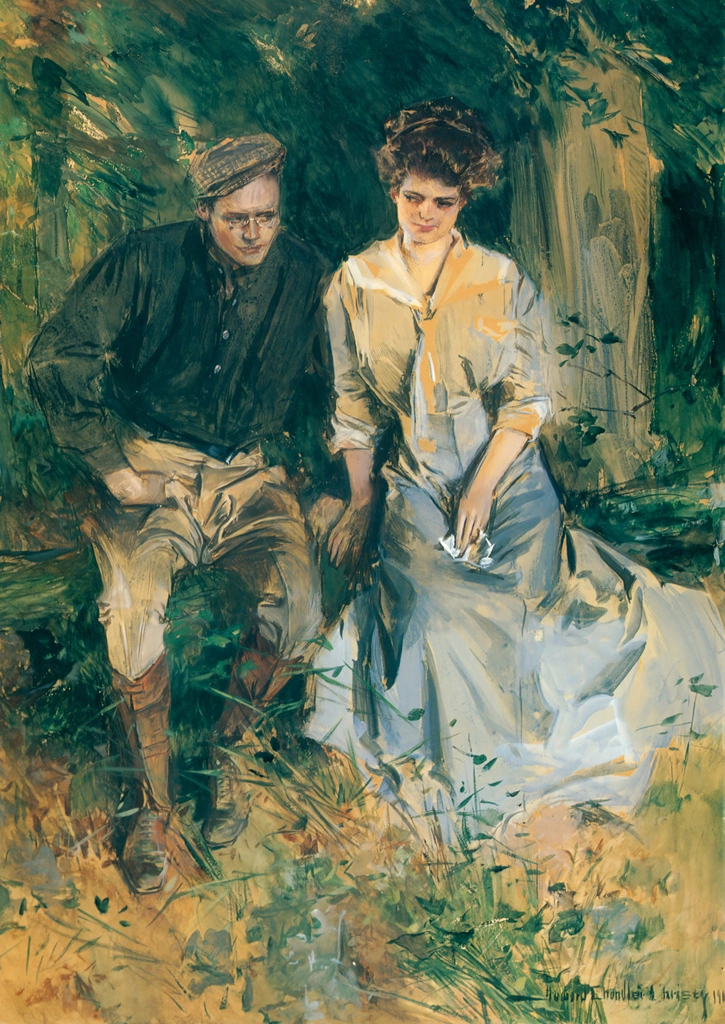 Couple in Woods