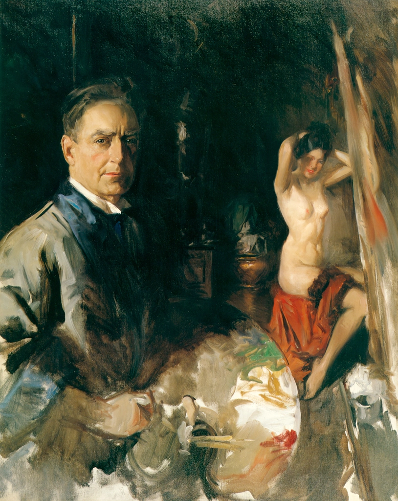 Self-Portrait with Model