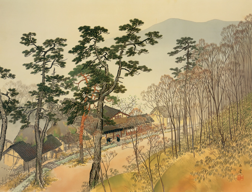 Nakasendō in Spring