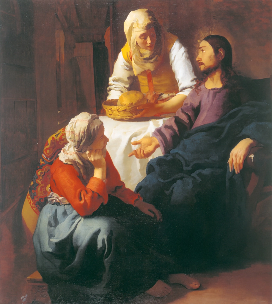 Christ in the House of Martha and Mary