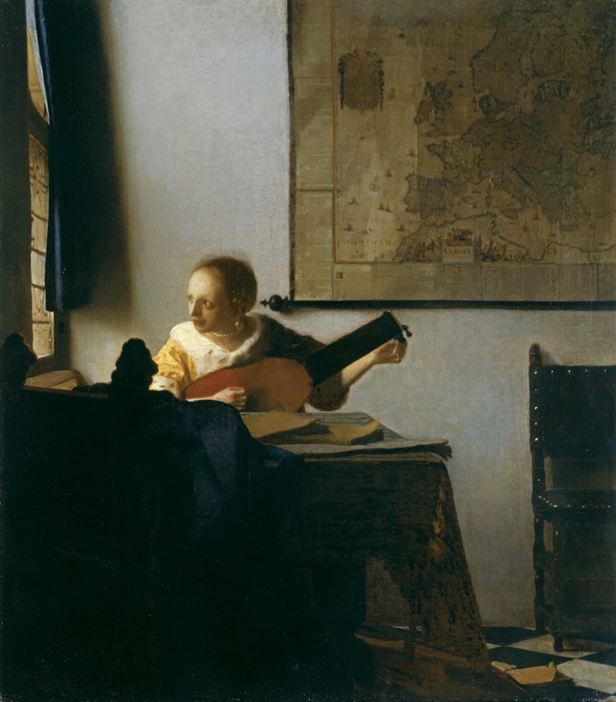 Woman with a Lute