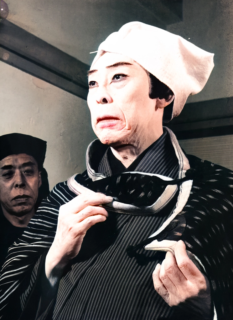 Onoe Kikugorō VI (AI Colorized)