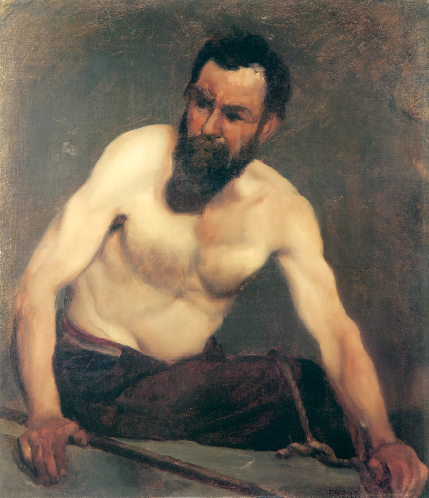 Portrait of an old man