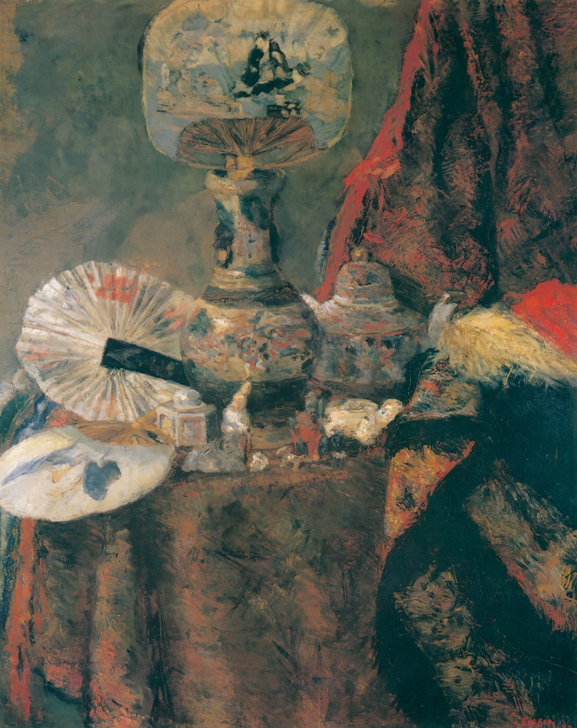 Still life with chinoiseries