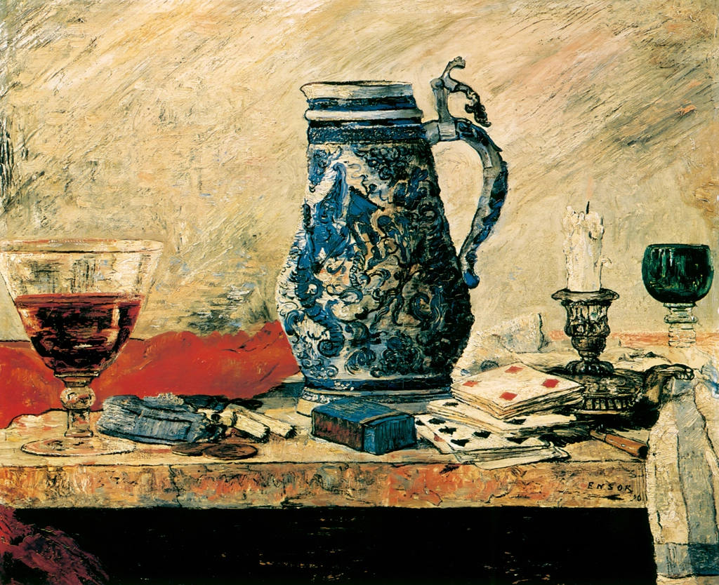 Still life with jar