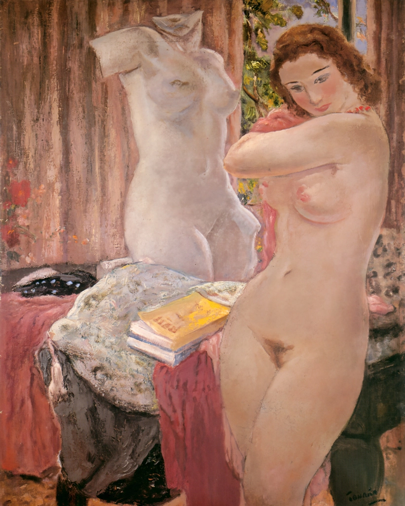 NUDE WITH STATUE